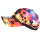 Casquette Enfant Orange et Bleu Palmiers Fashion Baseball NY Sunset 7 a 12 ans ANCIENNES COLLECTIONS divers