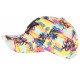 Casquette Enfant Bleue et Jaune Tropical Day NY Baseball de 7 a 12 ans ANCIENNES COLLECTIONS divers