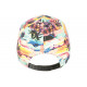 Casquette NY Bleue et Jaune Fashion Tropical Day Baseball ANCIENNES COLLECTIONS divers