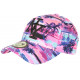 Casquette NY Violette et Bleue Design Tropical Day Baseball ANCIENNES COLLECTIONS divers