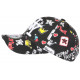 Casquette Enfant NY Noire et Jaune Fashion Baseball Crown de 7 a 11 ans ANCIENNES COLLECTIONS divers