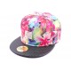 Casquette Snapback JBB Couture Florale Rouge ANCIENNES COLLECTIONS divers