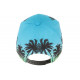 Casquette NY Bleue et Verte Tropicale Palmiers Paradise Baseball ANCIENNES COLLECTIONS divers