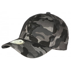 Casquette NY Armee Grise et Noire Classe Baseball Tendance Kaptain ANCIENNES COLLECTIONS divers