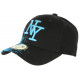 Casquette Enfant Bleue et Noire Tags Fashion Baseball Noryk de 7 à 11 ans Casquette Enfant Hip Hop Honour