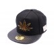 Casquette Snapback Jbb couture Noir Cannabis ANCIENNES COLLECTIONS divers