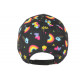 Casquette Enfant Licorne Noire Arc en Ciel Baseball Elita 6 a 12 ans Casquette Enfant Hip Hop Honour