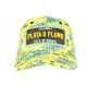 Casquette Plata o Plomo Jaune et Bleue Strass Tendance Friend Colombia Baseball CASQUETTES SKR