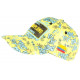 Casquette Plata o Plomo Jaune et Bleue Strass Tendance Friend Colombia Baseball CASQUETTES SKR