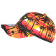 Casquette Enfant Orange et Noire Design Palmiers Baseball NY Sunset 7 a 12 ans ANCIENNES COLLECTIONS divers