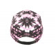 Casquette NY Rose et Noire Design Cocotiers Tropical Baseball Maldyv ANCIENNES COLLECTIONS divers