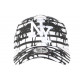 Casquette NY Blanche et Noire Cocotiers Fashion Tropical Baseball Maldyv ANCIENNES COLLECTIONS divers