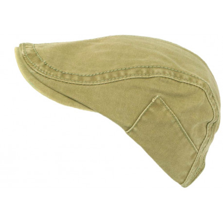 Casquette Plate Verte Tendance en Coton Homme et Femme Evyk CASQUETTES Léon montane