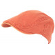 Casquette Plate Orange en Coton Confort Homme et Femme Tendance Evyk CASQUETTES Léon montane