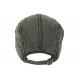 Casquette Plate Noire en Coton Doux Homme et Femme Tendance Evyk CASQUETTES Léon montane