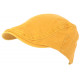 Casquette Plate Jaune en Coton Doux Homme et Femme Tendance Evyk CASQUETTES Léon montane