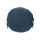 Casquette Plate Bleue en Coton Sportswear Eté Homme et Femme Menyk CASQUETTES Léon montane