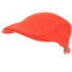 Casquette Plate Orange en Coton Sportswear Eté Homme et Femme Menyk CASQUETTES Léon montane