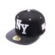 Snapback JBB Couture Noir NY Blanc ANCIENNES COLLECTIONS divers