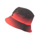 Chapeau Bob NY Rouge et Noir Streetwear Fashion Renbo BOB Hip Hop Honour