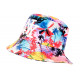 Chapeau Bob NY Bleu Violet Tropical Streetwear Sunset ANCIENNES COLLECTIONS divers