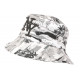 Chapeau Bob NY Gris et Noir Look Tropical Streetwear Exotyq ANCIENNES COLLECTIONS divers