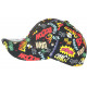 Casquette Enfant NY Noire et Jaune Tendance Baseball Bang Boum de 7 a 11 ans ANCIENNES COLLECTIONS divers