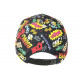 Casquette Enfant NY Noire et Jaune Tendance Baseball Bang Boum de 7 a 11 ans ANCIENNES COLLECTIONS divers