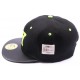 Snapback JBB Couture Noire et Jaune Fluo ANCIENNES COLLECTIONS divers