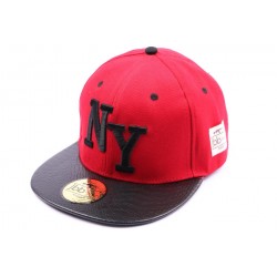 Snapback NYJBB Couture Rouge CASQUETTES JBB COUTURE