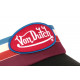 Casquette Von Dutch Bleue et Blanche Custom Baseball Band CASQUETTES VON DUTCH