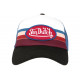 Casquette Von Dutch Bleue et Blanche Custom Baseball Band CASQUETTES VON DUTCH