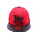 Snapback NYJBB Couture Rouge CASQUETTES JBB COUTURE