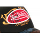 Casquette Von Dutch Noire et Orange Custom Tags Trucker Baseball ANCIENNES COLLECTIONS divers