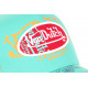 Casquette Von Dutch Vert Turquoise Print Custom Filet Baseball ANCIENNES COLLECTIONS divers