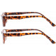 Lunettes Loupe Solaires Clipsables Marrons Rectangulaires Kyna Lunettes Loupe Solaire New Time