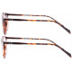 Lunettes de Lecture Solaires Clip Aimante Marrons Rondes Syna Lunettes Loupe Solaire New Time