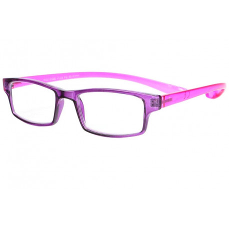 Lunettes de lecture tour de cou Violettes et Roses Xely Lunettes Loupes Proloupe