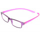 Lunettes de lecture tour de cou Violettes et Roses Xely Lunettes Loupes Proloupe