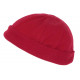 Bonnet Docker Rouge en Coton Homme et Femme Tendance Rackham BONNETS Nyls Création