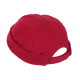 Bonnet Docker Rouge en Coton Homme et Femme Tendance Rackham BONNETS Nyls Création