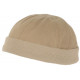 Bonnet Docker Marron Clair en Coton Homme et Femme Tendance Rackham BONNETS Nyls Création