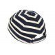 Bonnet Marin Bleu et Beige Look Docker Homme et Femme Tendance Rackham BONNETS Nyls Création