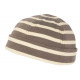 Bonnet Marin Beige et Marron Style Docker Homme et Femme Tendance Rackham BONNETS Nyls Création