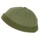 Bonnet Docker Vert en Coton Homme et Femme Mode Hodok BONNETS Nyls Création