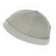 Bonnet Docker Gris en Coton Homme et Femme Mode Hodok BONNETS Nyls Création