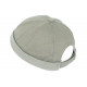 Bonnet Docker Gris en Coton Homme et Femme Mode Hodok BONNETS Nyls Création