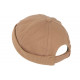 Bonnet Docker Marron en Coton Homme et Femme Mode Hodok BONNETS Nyls Création