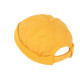 Bonnet Docker Jaune en Coton Homme et Femme Mode Hodok BONNETS Nyls Création