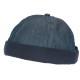 Bonnet Docker Bleu denim Jeans Homme et Femme Original Hodok BONNETS Nyls Création